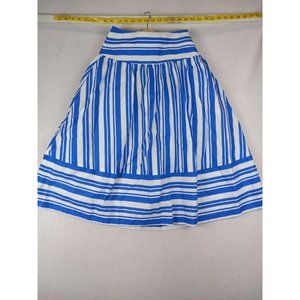 J.O.A. blue and white striped size S skirt